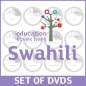 Set of Swahili Educational lessons on DVD