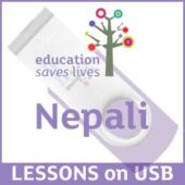 Nepali lessons on USB